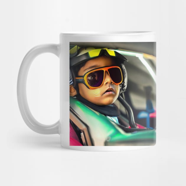 Boy Race Car Driver by emiliapapaya